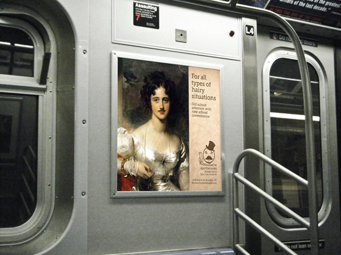 Moustache Apothecaries_AD Train