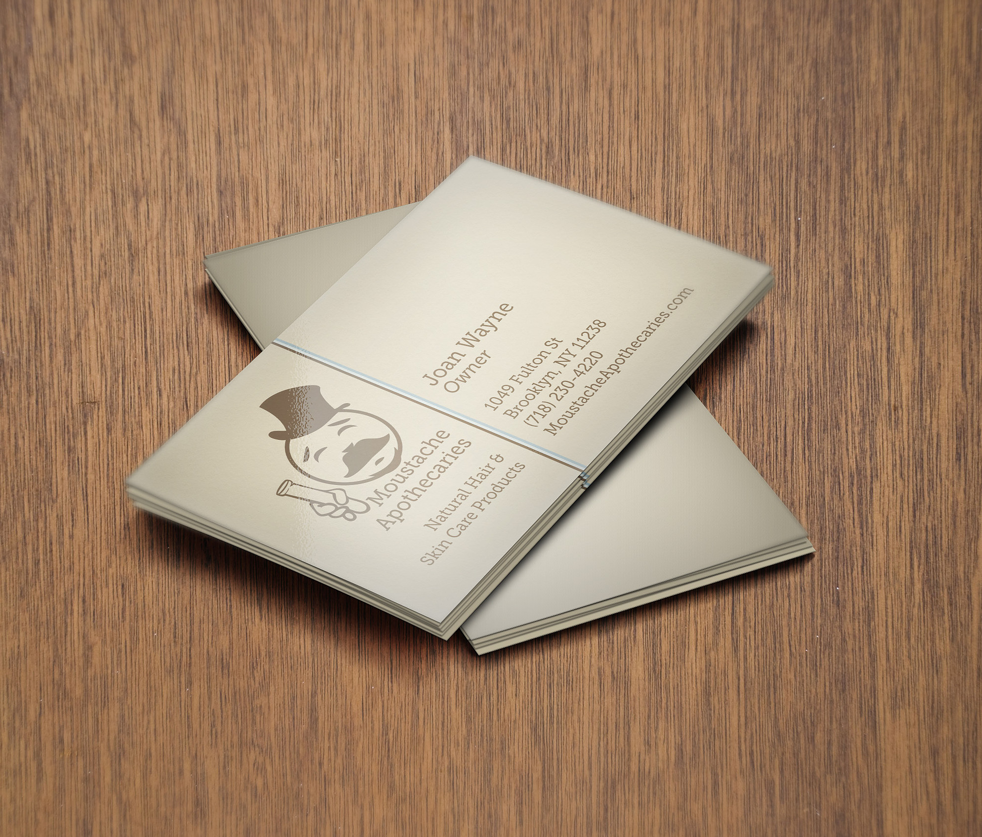 Moustache Apothecaries_Collateral
